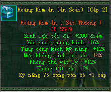 Hoàng Kim Ấn Cấp 2
