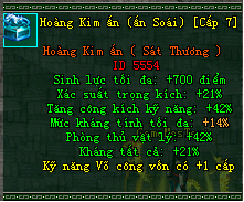 Hoàng Kim Ấn Cấp 7