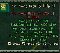 Phi Phong Cấp 3