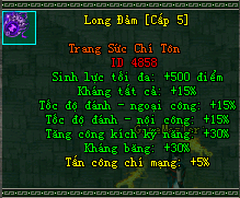 Long Đảm Cấp 5