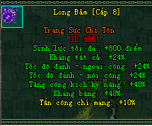 Long Đảm Cấp 8