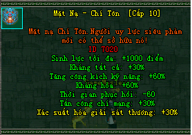 Mặt Nạ Cấp 10