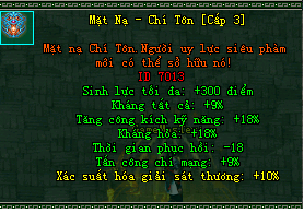 Mặt Nạ Cấp 3