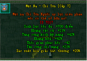 Mặt Nạ Cấp 7