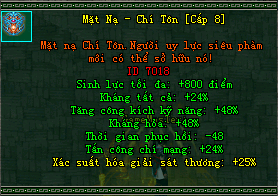 Mặt Nạ Cấp 8
